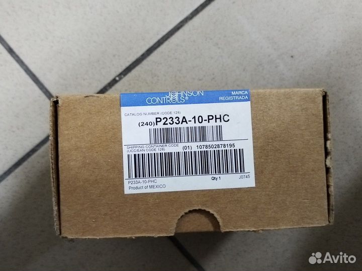 Реле давления P233A-10-PHC