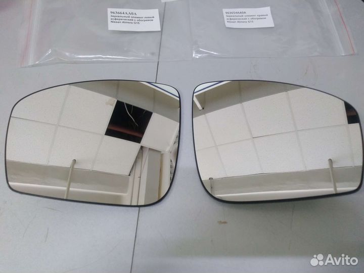 Зеркальный элемент Ниссан Альмера G15