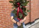 Метровые розы крупные бутоны 100 см Эквадор