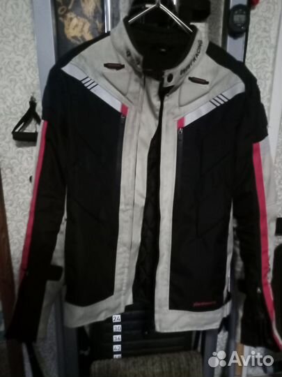 Мотокуртка текстильная мужская