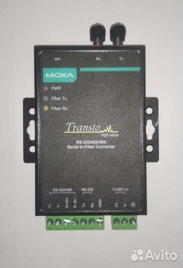 Преобразователь moxa transio TCF-142-S