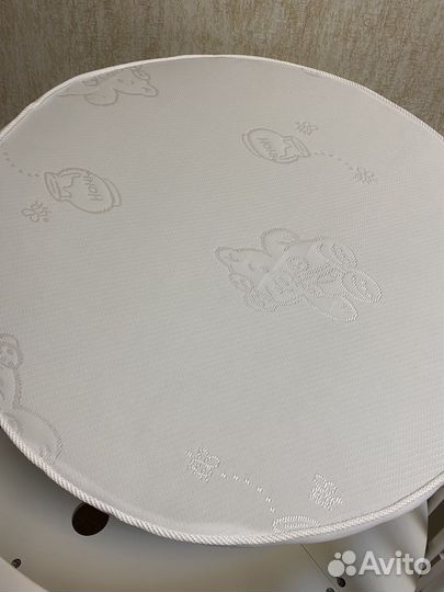 Матрас новый детский круглый 75х75