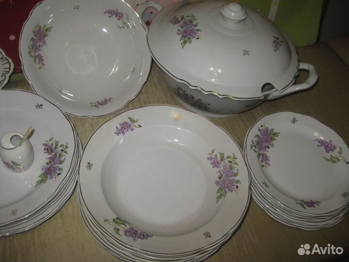 Сервиз столовый Сирень