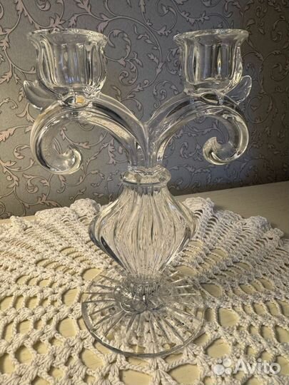 Подсвечник хрусталь СССР