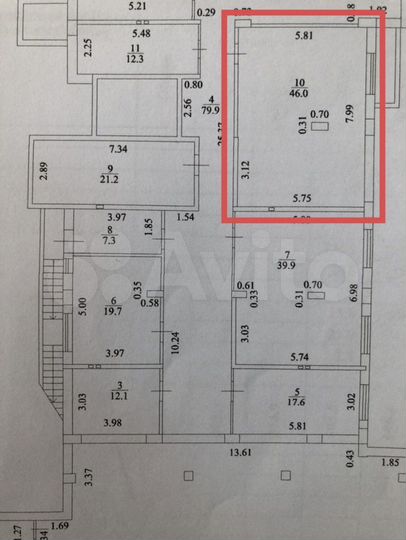Торговая площадь, 46 м²