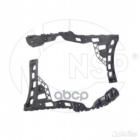 Комплект кронштейнов бампера заднего (лв+пр) VO