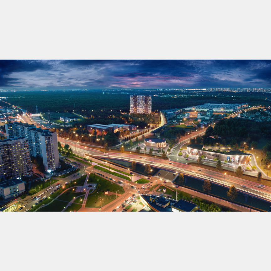 1-к. апартаменты, 36,5 м², 27/28 эт.