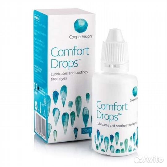Капли CooperVision Comfort Drops 20мл