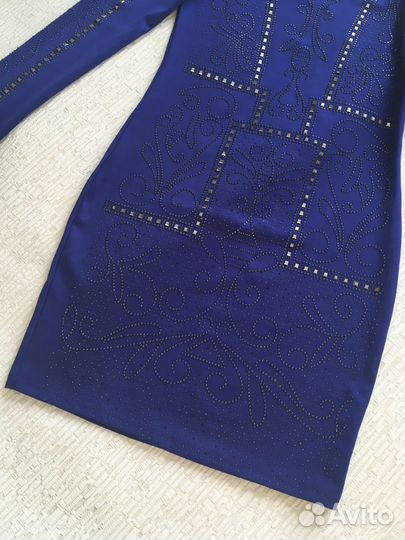 Платье со стразами