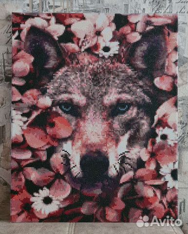 Картина с волчицей