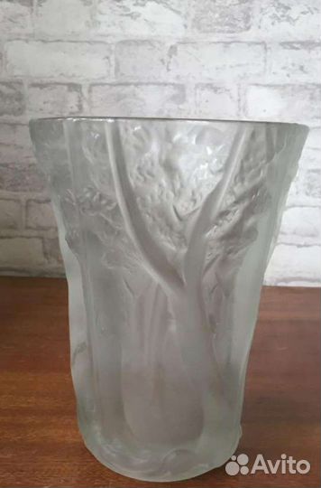 Ваза Богемский хрусталь