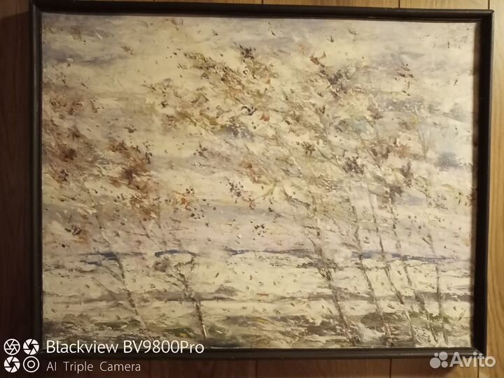 Картина маслом на холсте, пейзаж