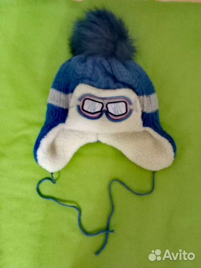 Шапки 50-52 р, перчатки зимние осенние
