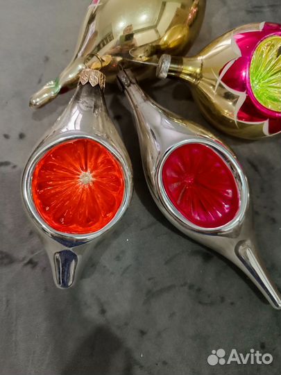 Елочные игрушки СССР прожектор