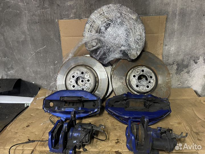 Тормоза bmw m performance 395 перед 370 зад