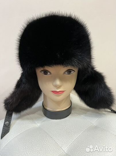 Новая Мужская шапка из меха норки