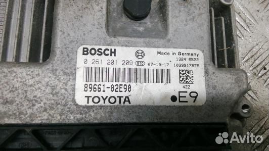 Блок управления двигателем toyota auris E150 (LDN1
