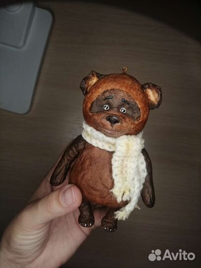 Ватные елочные игрушки