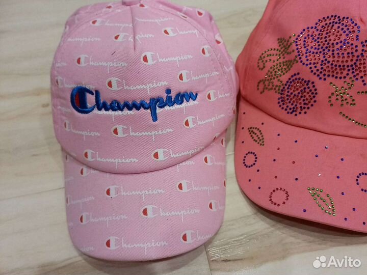 Бейсболки новые для девочки