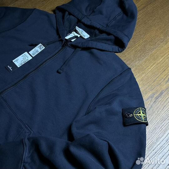 Зип худи Stone Island Dark Blue