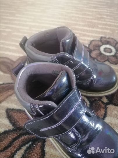 Ботинки демисезонные для девочки 26 размер
