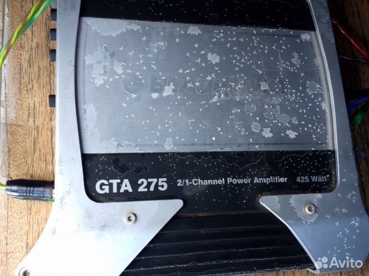 Сабвуфер и усилитель бу