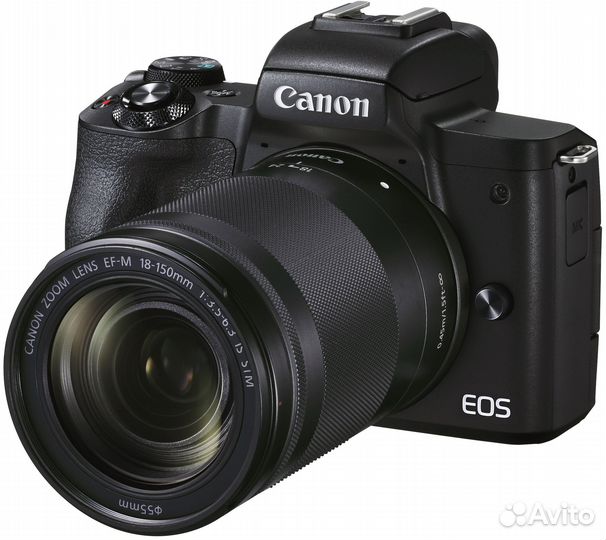 Фотоаппарат Canon M50 Mark II Kit EF-M 18-150mm IS STM, черный