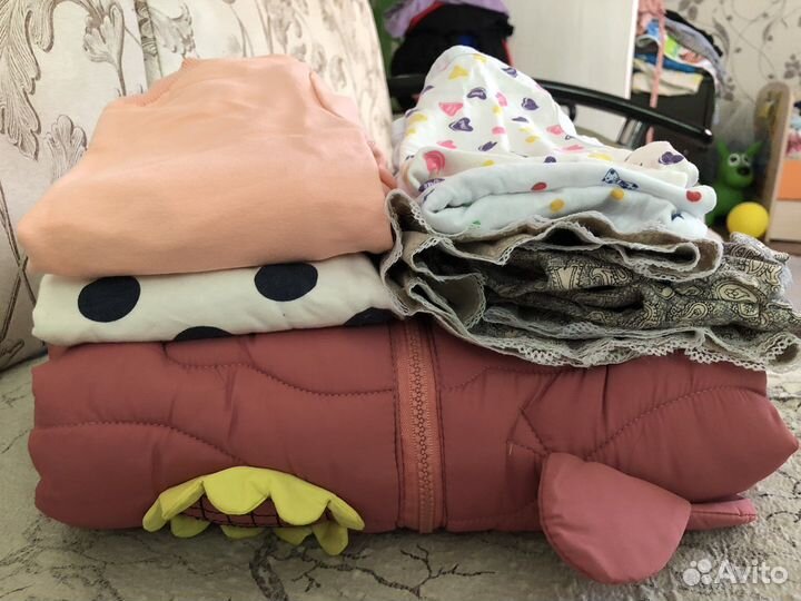 Пакет вещей на девочку 86-98