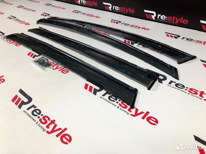 Ветровики Toyota Rav4 (XA40) 12-19г Kanglong