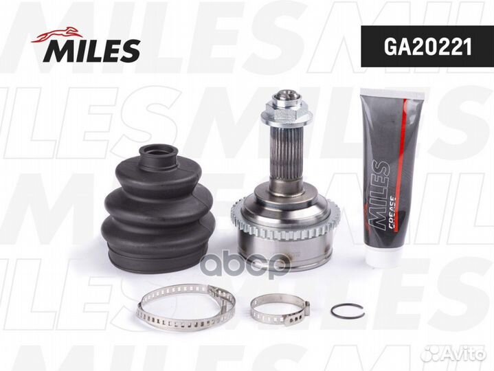 ШРУС mazda 6 I 2.0D 02-07 нар. +ABS ga20221 Miles