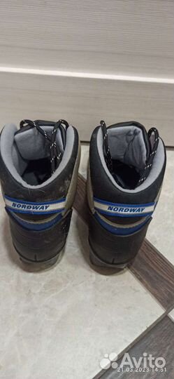 Лыжные ботинки р37(23 см