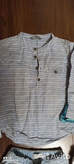 Детские вещи лето на мальчика 110 116