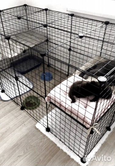 Вольер для щенков 12 секций