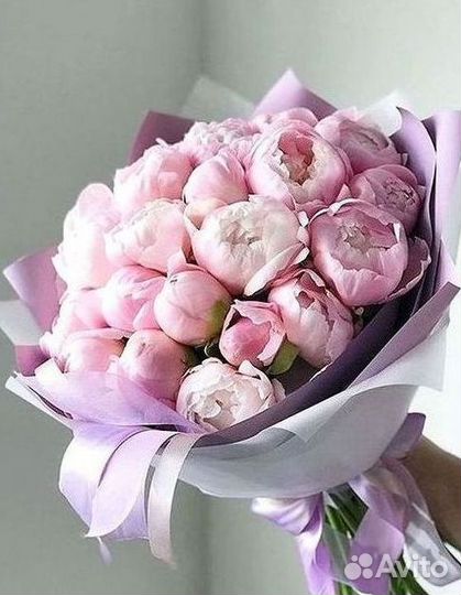 Пионы Букеты Цветы Доставка
