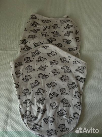 Кокон для пеленания на липучках
