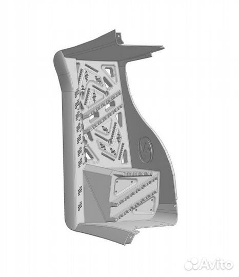 Опора для ног левая, ATV 600/650YL