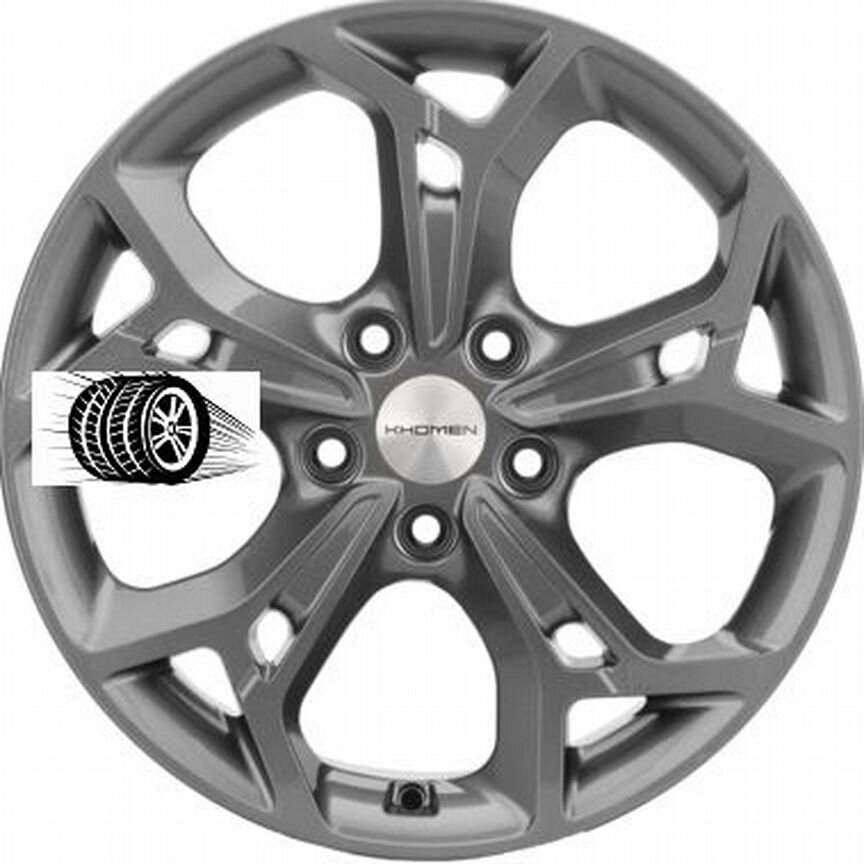 Литые диски Khomen Wheels 7×R17 5×114.3