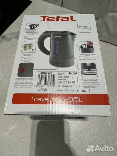 Чайник электрический Tefal Travel' City KO120B30