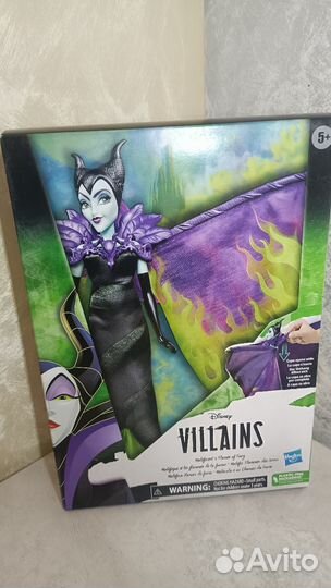 Кукла малефисента с крыльями