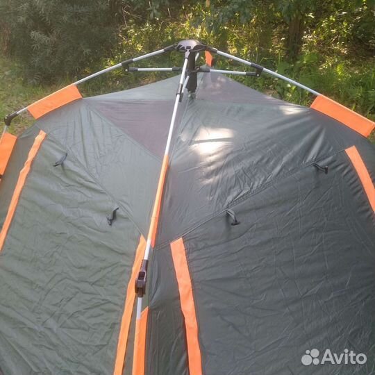 Палатка трёхместная туристическая Автоматическая