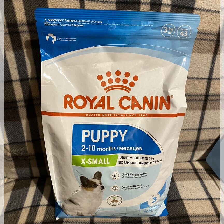 Корм для собак royal canin X-small puppy