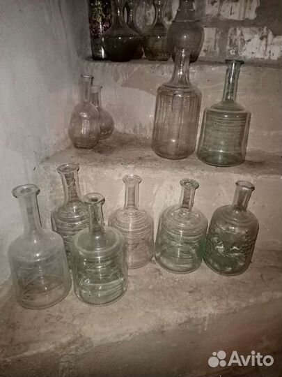 Советские графины фигурные без крышек