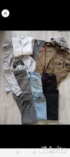 Пакет фирменных вещей на подростка