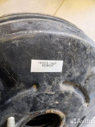 Вакуумный усилитель тормозов Toyota Corolla E150