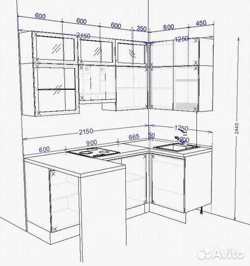 Кухонный гарнитур от производителя