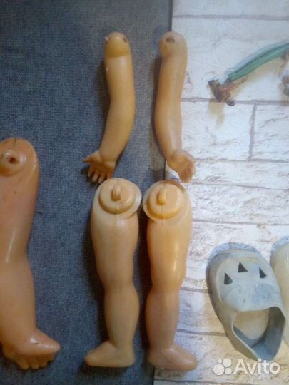 Запчасти для редких кукол ссср.часть 4