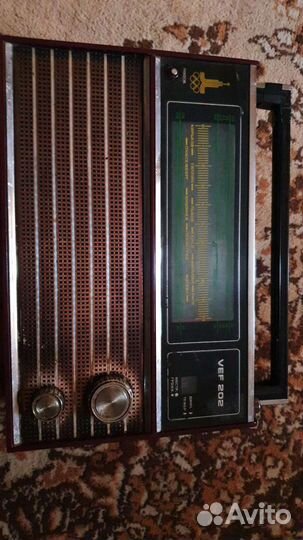 Радиоприемник vef 202 олимпийский