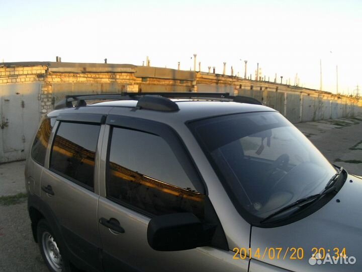 Релинги с поперечинами Нива Chevrolet,Тревел