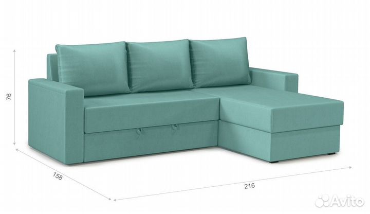 Диван угловой Лео