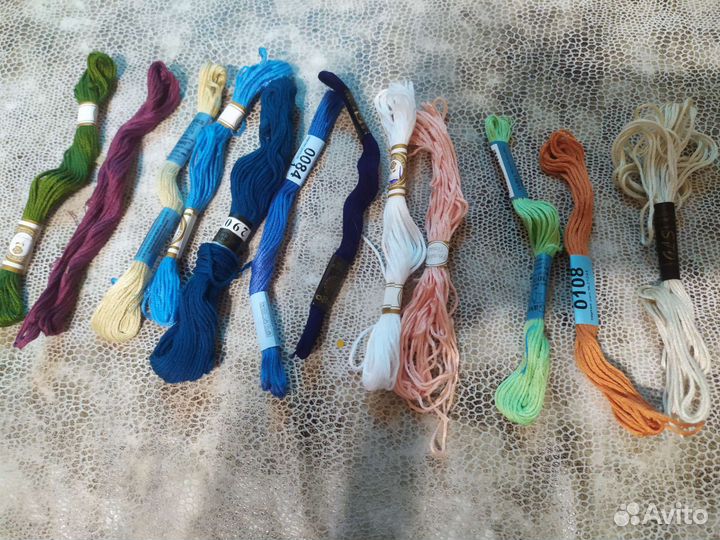 Нитки мулине